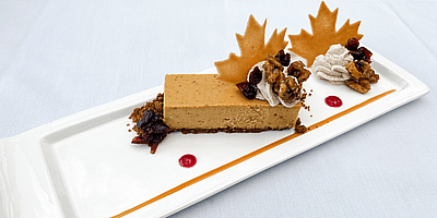 fall inspired dessert